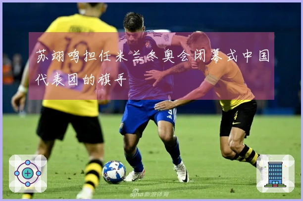 苏翊鸣担任米兰冬奥会闭幕式中国代表团的旗手